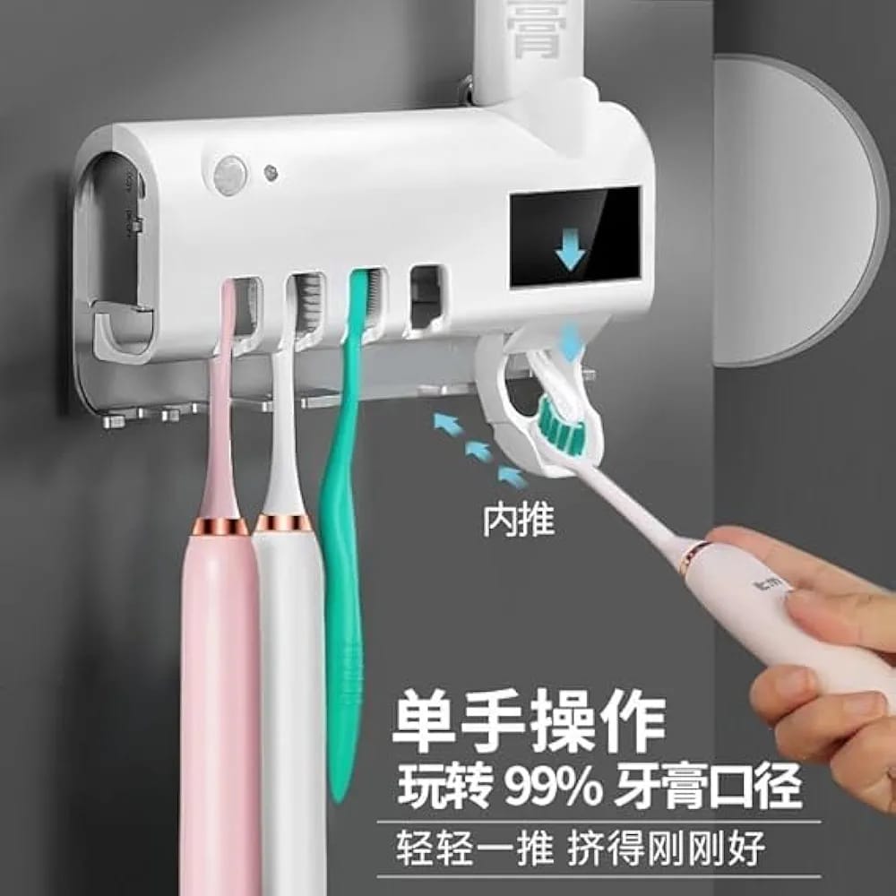 Esterilizador de cepillos con dispensado
